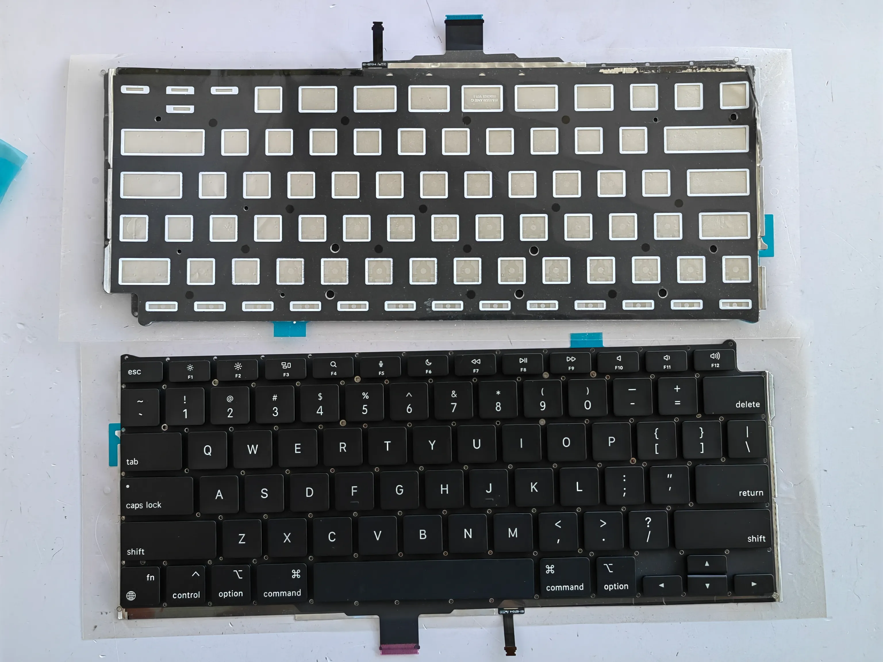 Picture of Laptop US keyboard forNew Replacement Keyboard Laptop For APPLE A2337 small carriage return BLACK Backlit US US Layout